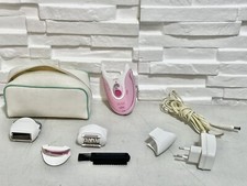 Braun Silk Epil Soft Perfection Xelle X'elle Epilierer Körper Beine - Weiß Rosa