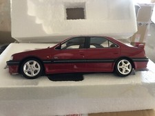Peugeot 405 Mi 16 Limousine Le Mans 1:18 otto OVP Darkred Dunkelrot