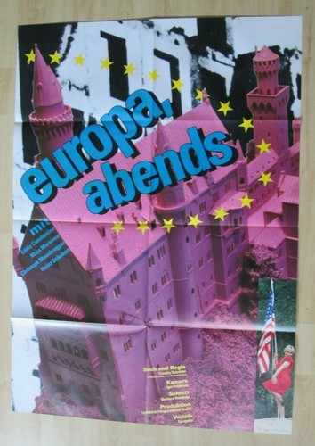 Filmplakat europa abends - -, europa,