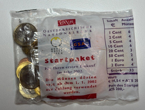 österreich euro starterkit - Österreich,
