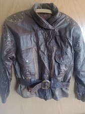 Damen Lederjacke Gr. 38