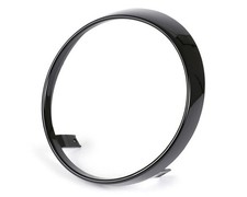 Scheinwerferzierring schwarz glanz für Vespa GTS Notte, GTV i.e. 300 MOTO NOSTRA