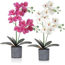 Künstliche Orchideen 52cm 2