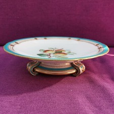 Minton Türkis Handbemalt