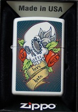 Zippo Feuerzeug "Skull love