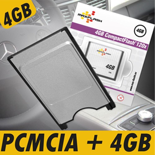 W221 klasse 4gb pcmcia cf - 4gb,
