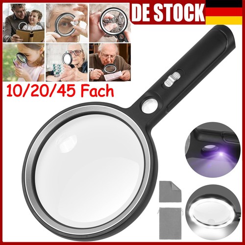 Lupe 30led handlupe licht - lupe,