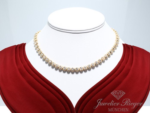 Tennis brillant collier - tennis-brillant,