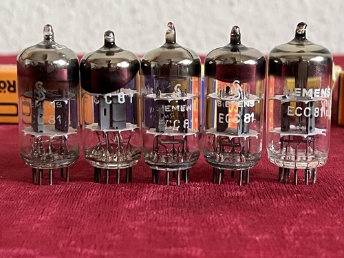 Ecc81 12at7 tubes pieces - tubes,
