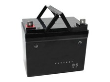 Batterie 12V 22Ah (+ Pol Links) passend für Stiga Park Diesel Rasentraktor
