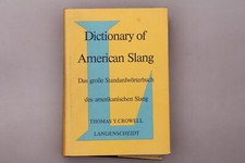 148201 Harold Wentworth DICTIONARY OF AMERICAN SLANG HC +Goldprägung TOP!