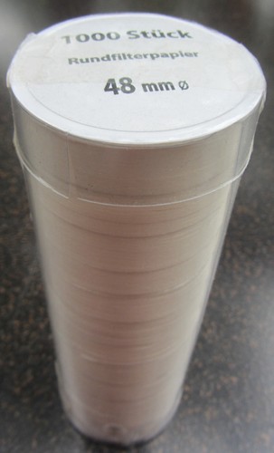 1150 kaffeerundfilter 48mm - kaffeerundfilter,