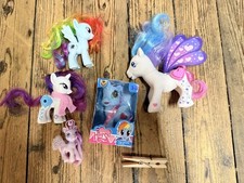 5 Little Horse Pony Pferde Spielzeug Figuren Sammlung Kinder Mähne Flügel 