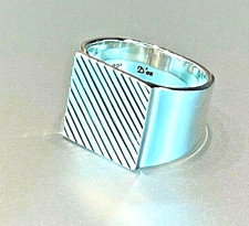 925er Silber SIEGELRING Gr. 58