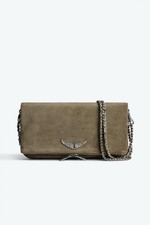 Zadig & Voltaire Damen Clutch Rock Leder