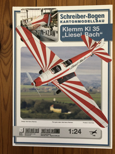 Kartonmodell klemm 35 - kl,