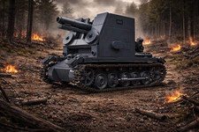 WW2 BISON Sturmpanzer I top