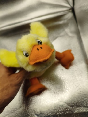 Kleine gelbe ente mit - gelbe,