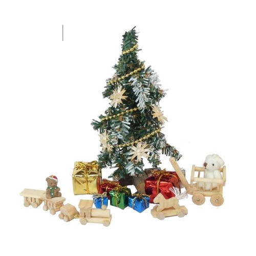 Weihnachts szene miniatur - weihnachts-szene,