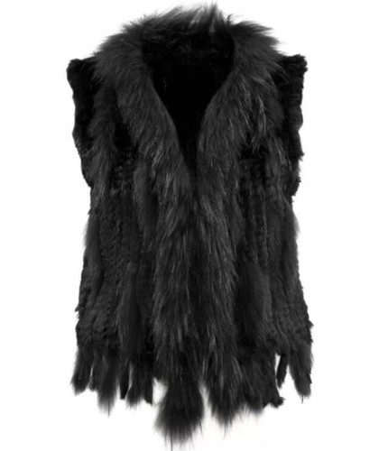 Luxus jacke weste schwarz 36 - luxus,