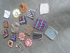 DDR Topflappen, Eierwärmer, 4 Deckchen Strick-Chic, für Küche und Tisch