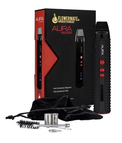 Flowermate aura vaporizer oil - vaporizer,