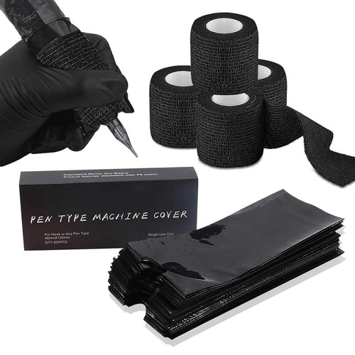 204 stück tattoo grip - 204, tape