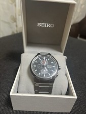 SEIKO Sportura World Time Solar Alarm-Chronograph Herren Uhr