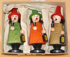 3 Alte Räuchermännchen