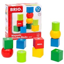 BRIO Magnetische Holzbausteine