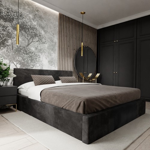 Polsterbett für schlafzimmer - für,