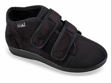 OrtoMed Klettschuhe Schwarz