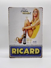 Blechschild Ricard 20x30cm