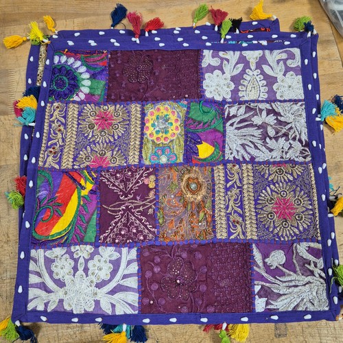 Kissenhülle 40cm yoga indien - kissenhülle,