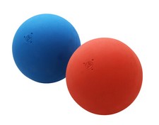 Original WV Boßelkugeln - 800 Gramm - Blau und Rot - Boßeln - Bosselkugel