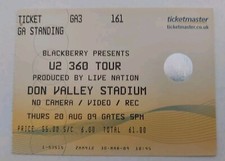 U2 360 TOUR 2009 SHEFFIELD DON