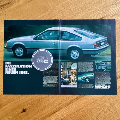 1978 opel monza oldtimer - opel,