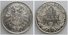 1 Mark Stück 1876 A Deutsches