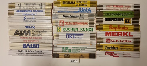 Zollstock sammlung stück - zollstock,