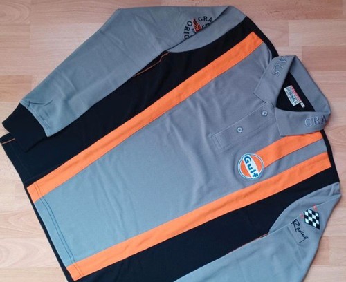 Gulf racing poloshirt - gulf, 🩵