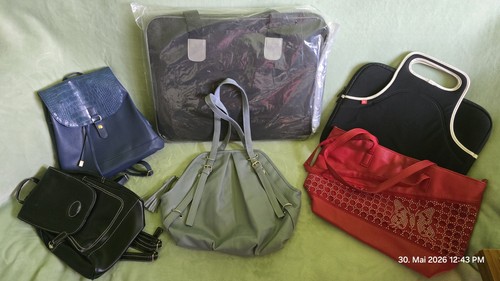 6er set taschen rucksäcke - 6er,