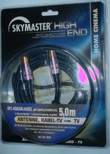 Kabel mit gold stecker - mit, gold-stecker