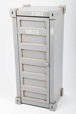 point-home Design-Schrank "Container", Retro, grau, 67cm