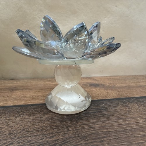 Kristall glas teelichthalter - glas,