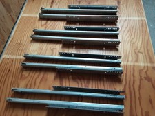 4 Paar Hettich Quadro Schubladenschienen 47cm Länge Vollauszug Die Schinenen...