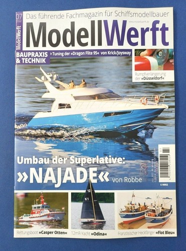 Modell werft juli 2022 das - modell,