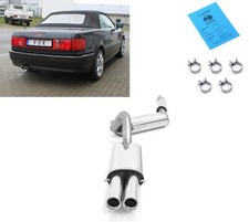 Fox Komplettanlage ab Kat Audi 80/90 89 Limo/Coupe +B4 Cabrio