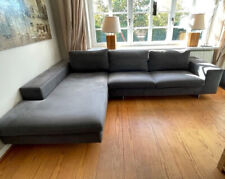Großes gebrauchtes Sofa, Stoffbezug grau, Neupreis 6000,00 von Who's perfect