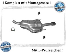 Endschalldämpfer für Opel