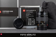 Leica M 90mm 2.5 Summarit 11646 (Service 30.09.2025) FOTO-GÖRLITZ Ankauf+Verkauf